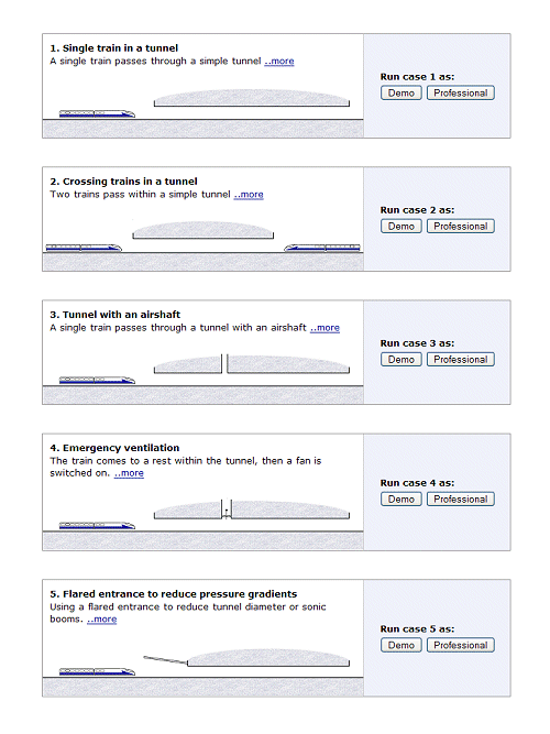 Tunnel type selection